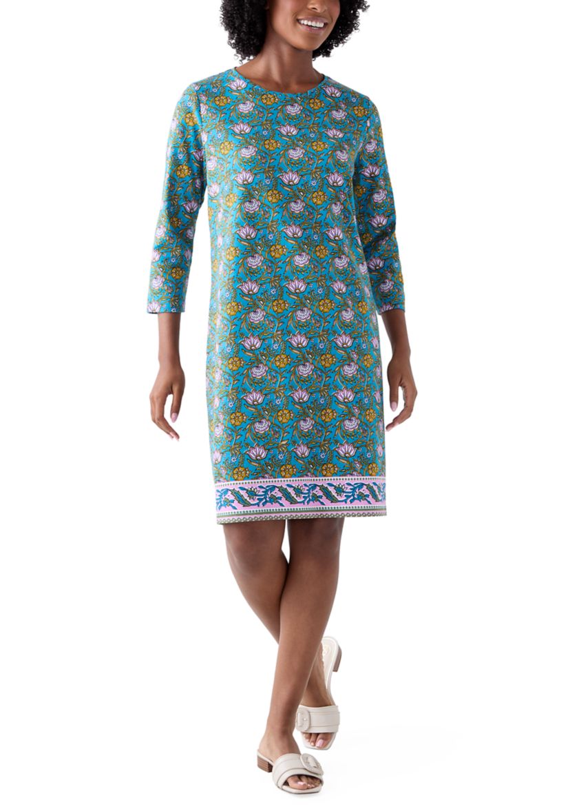Womens Placement Printed Dress