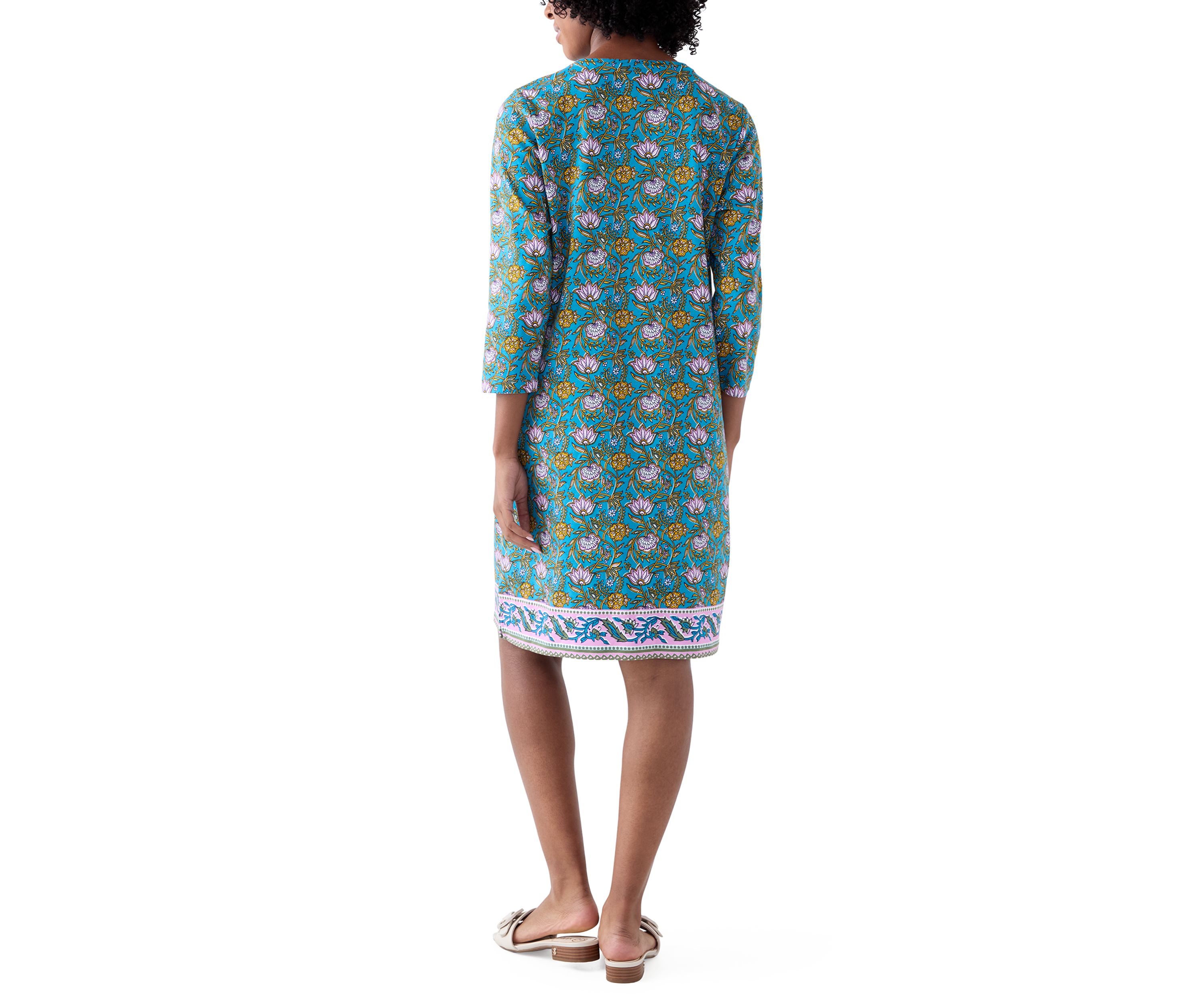 Womens Placement Printed Dress