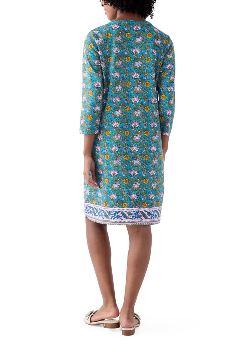 Womens Placement Printed Dress