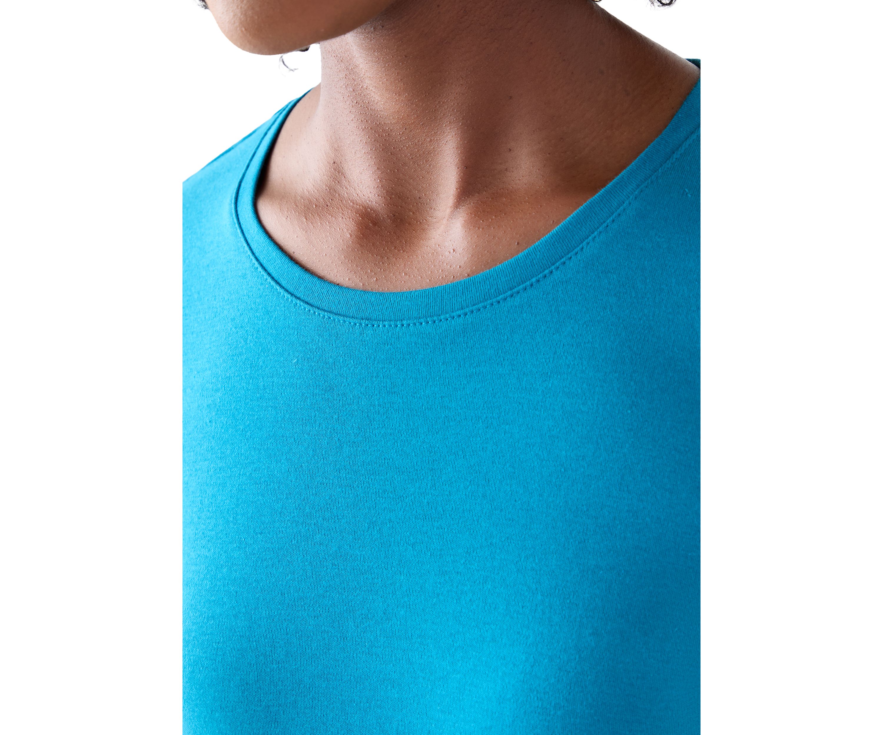 Womens 3/4 Sleeve Crew Neck T-Shirt
