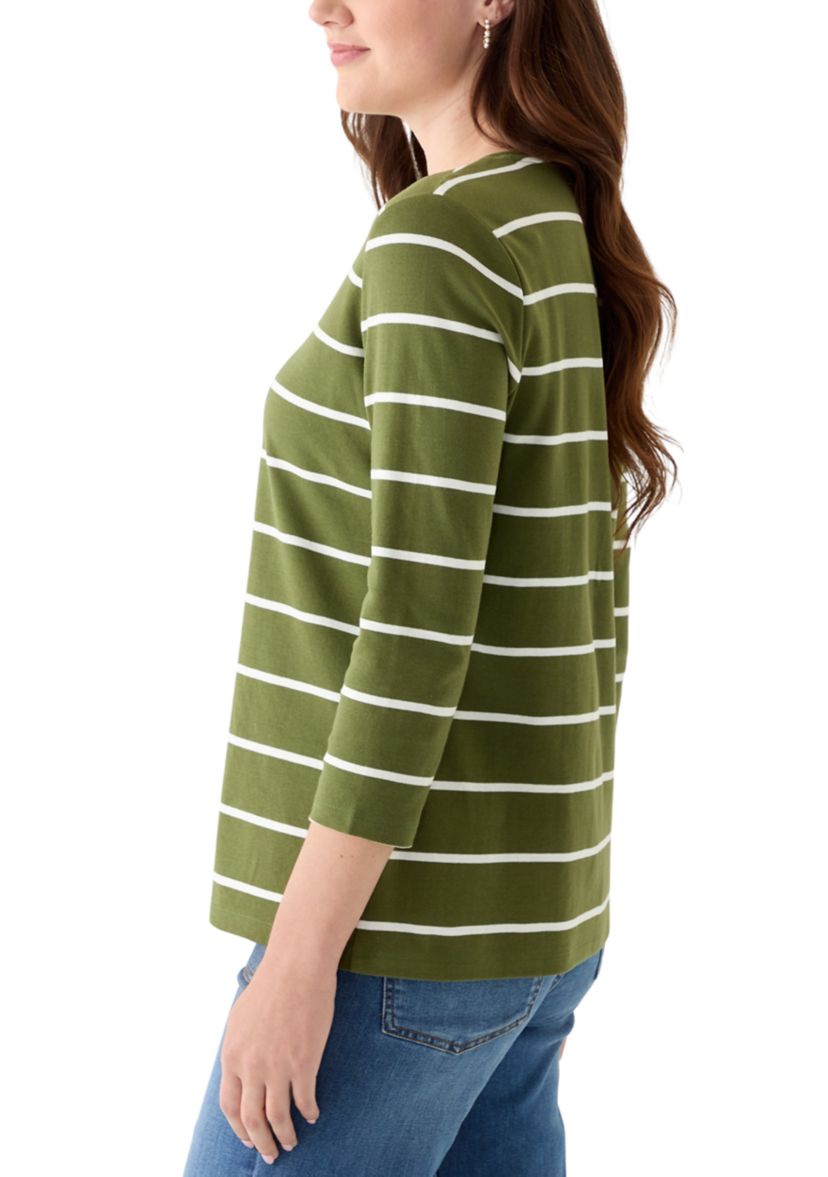 Womens Stripe Top