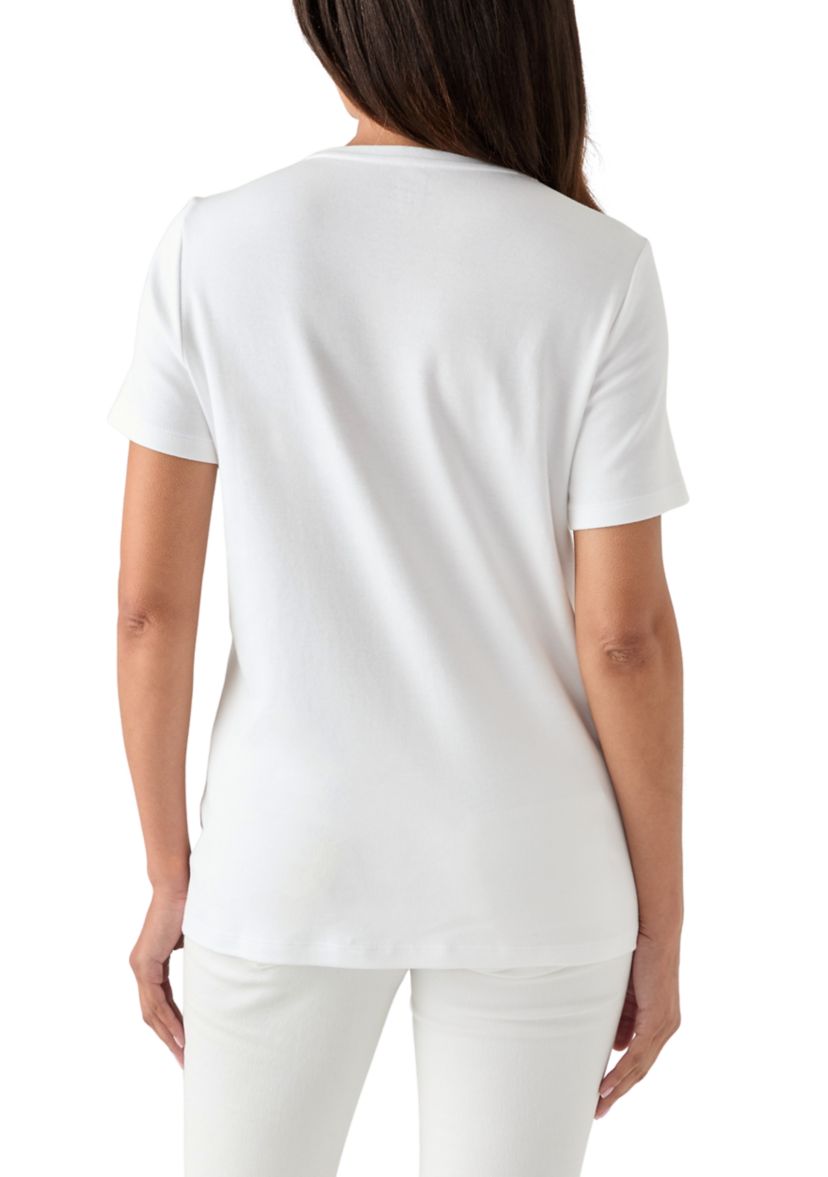 Womens Graphic Crew Neck T-Shirt