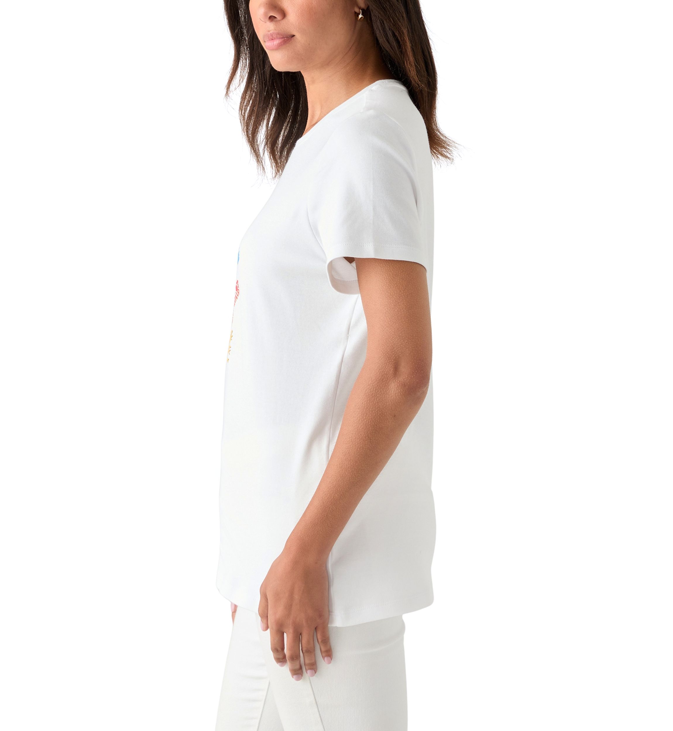 Womens Graphic Crew Neck T-Shirt