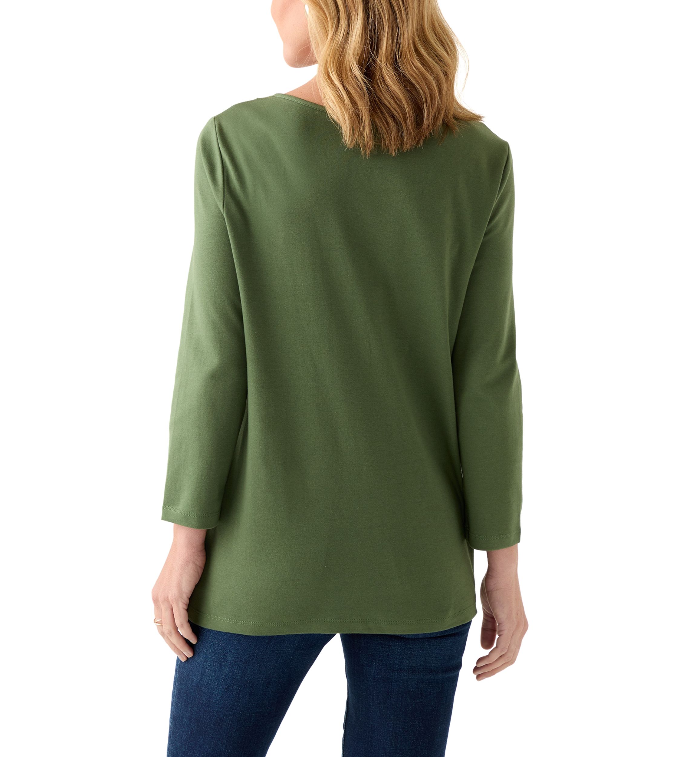 Womens Cutout Detail Top