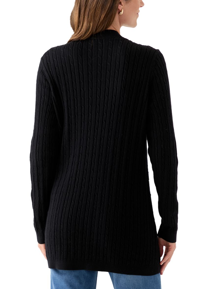 Womens Cable Knit Cardigan