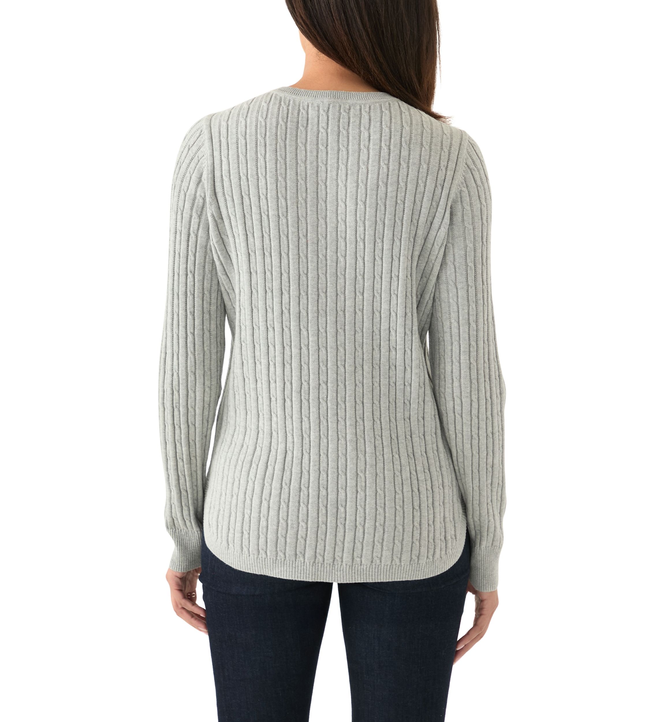 Womens Cable Knit Sweater