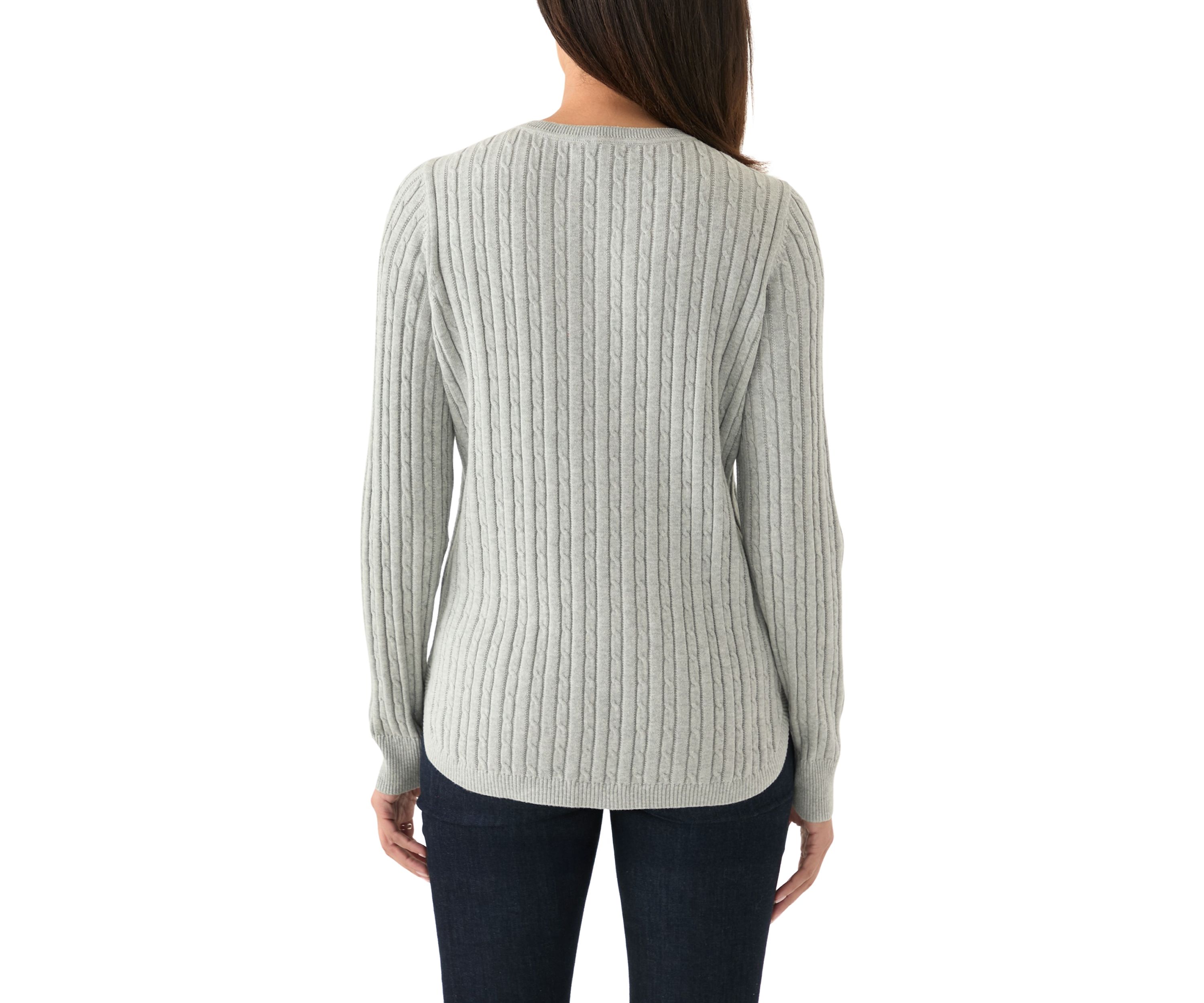 Womens Cable Knit Sweater