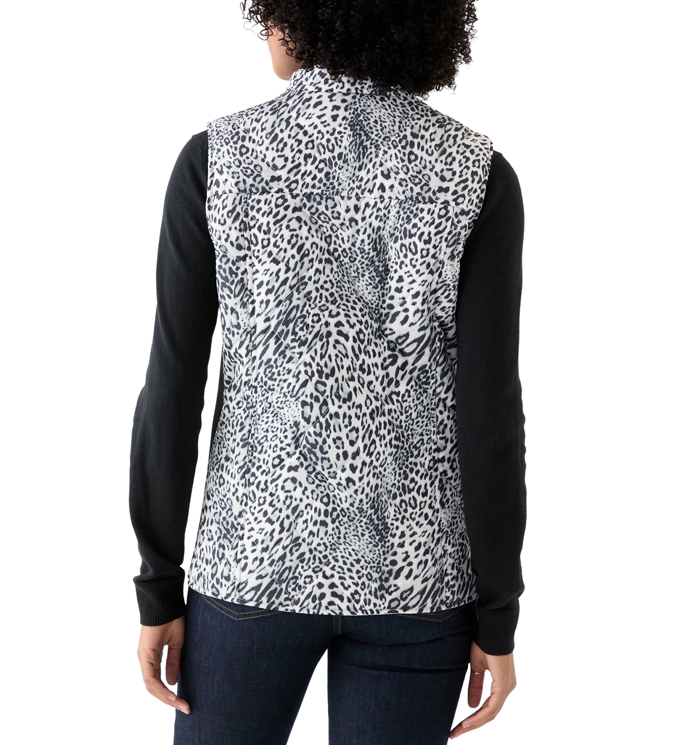 Womens Side Rib Printed Vest