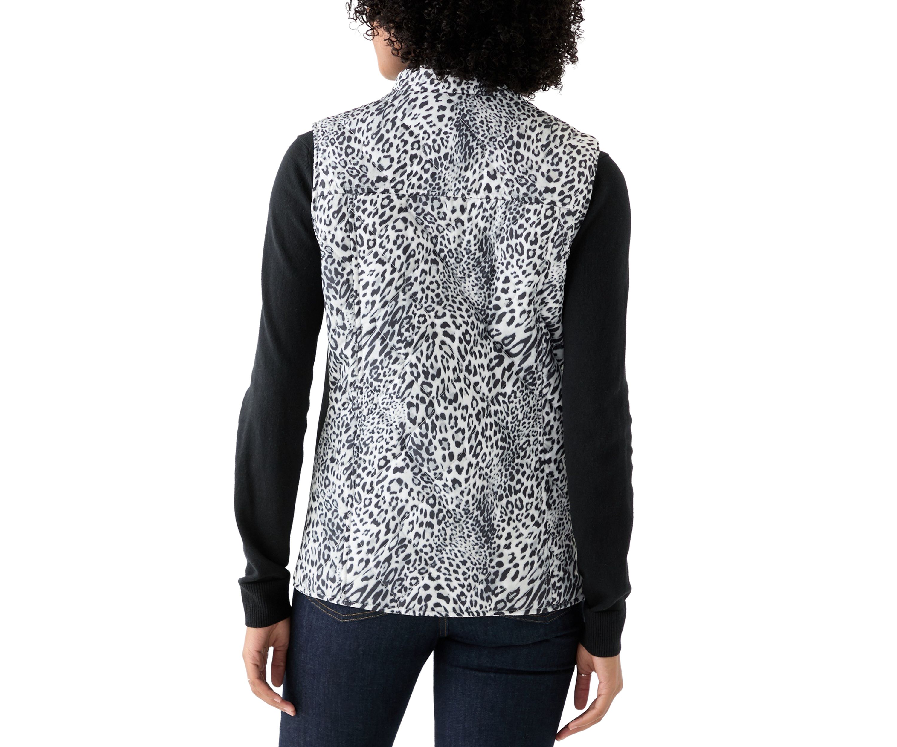 Womens Side Rib Printed Vest