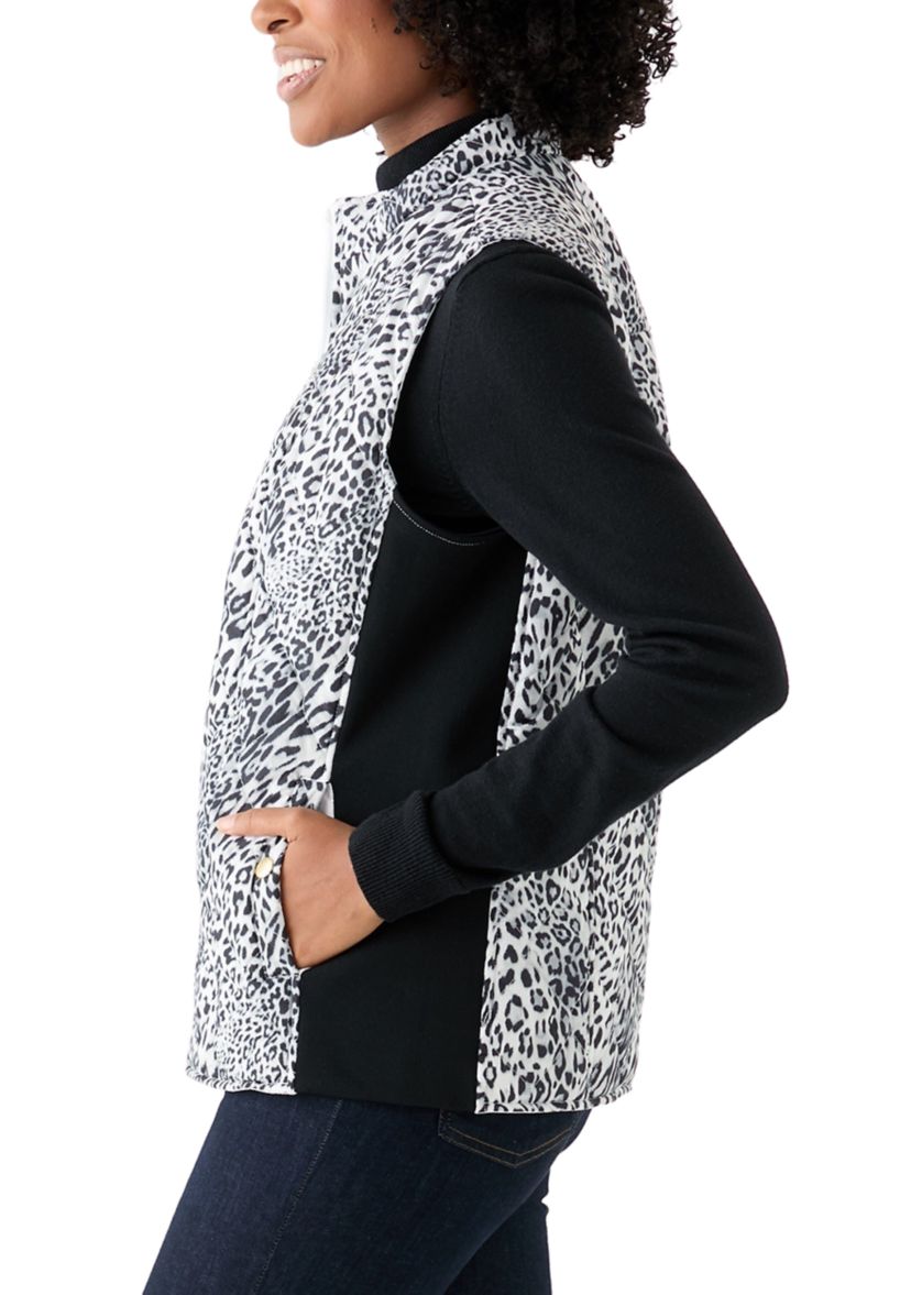 Womens Side Rib Printed Vest