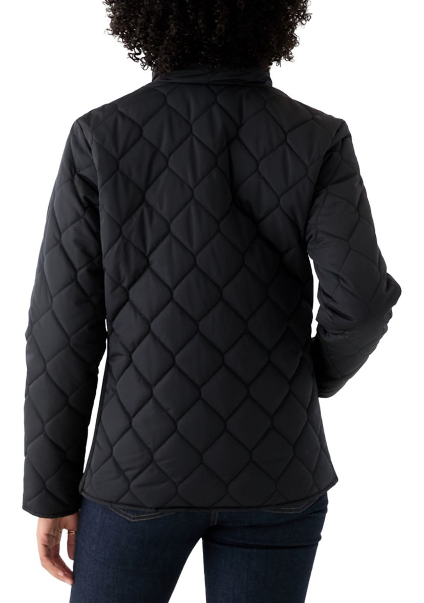 Womens Side Rib Puff Jacket