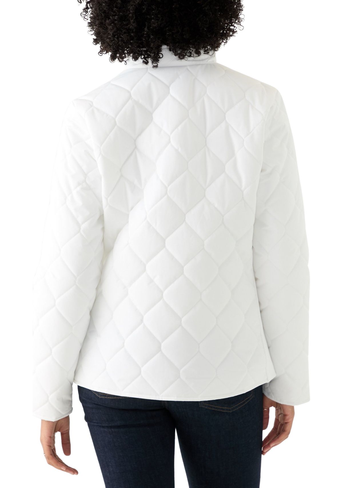 Womens Side Rib Puff Jacket