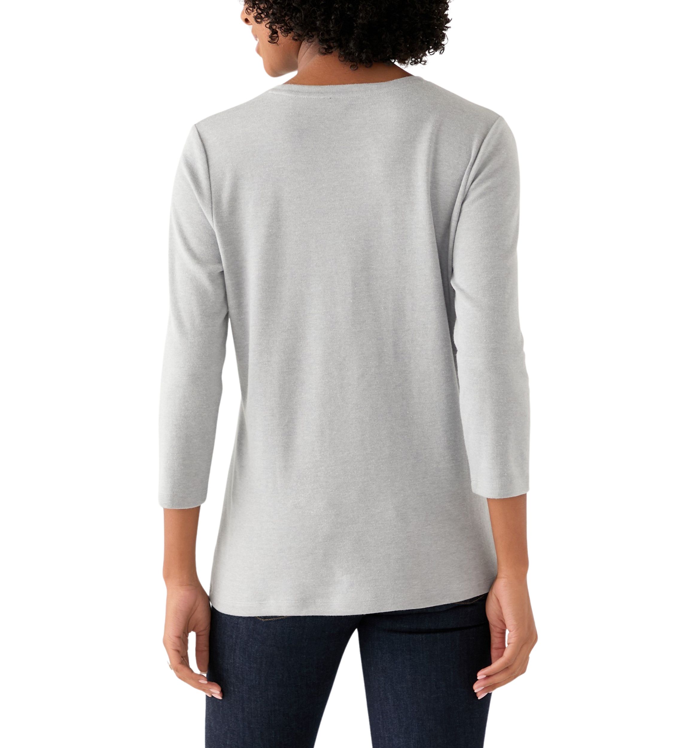 Womens Snowflake Graphic Shirt