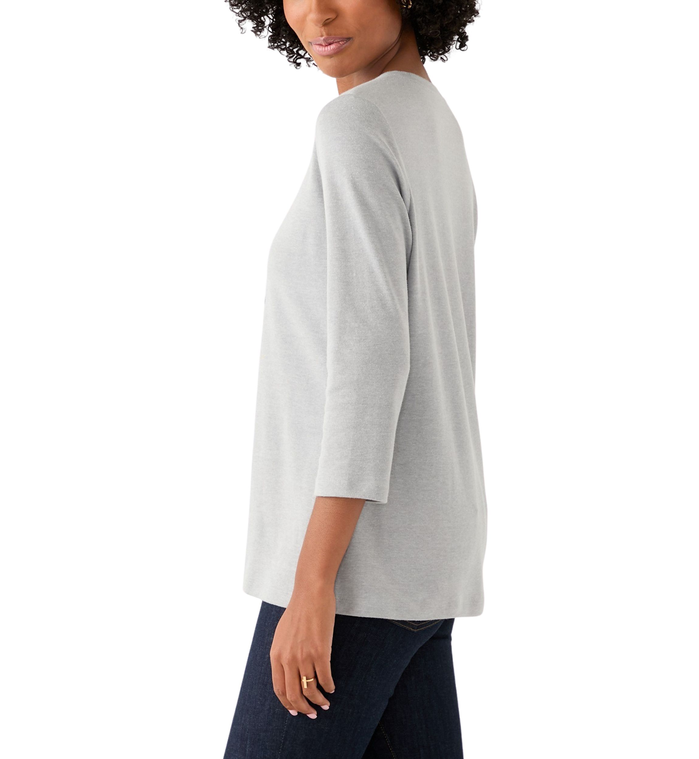 Womens Snowflake Graphic Shirt
