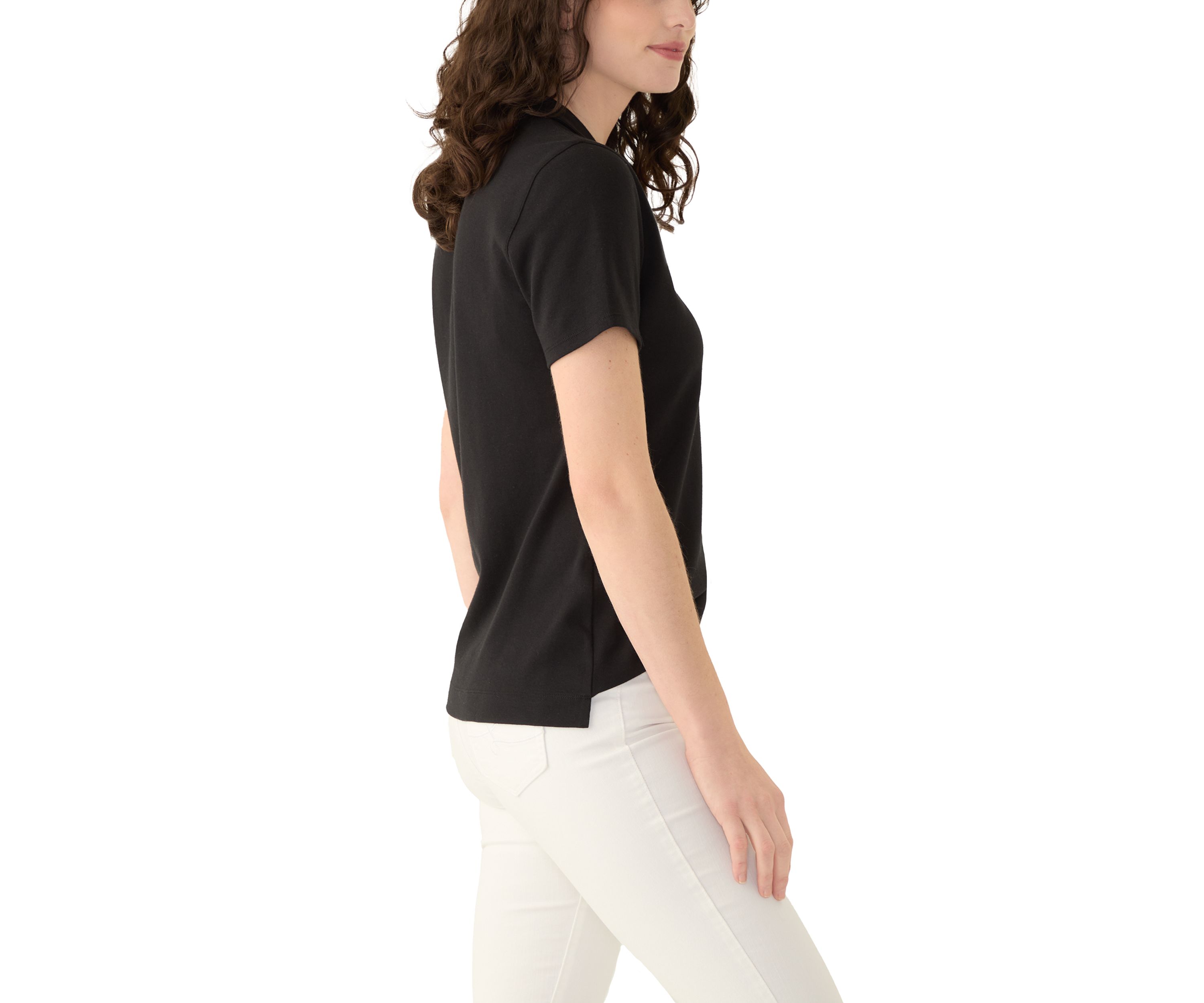 Womens Short Sleeve Polo Shirt 