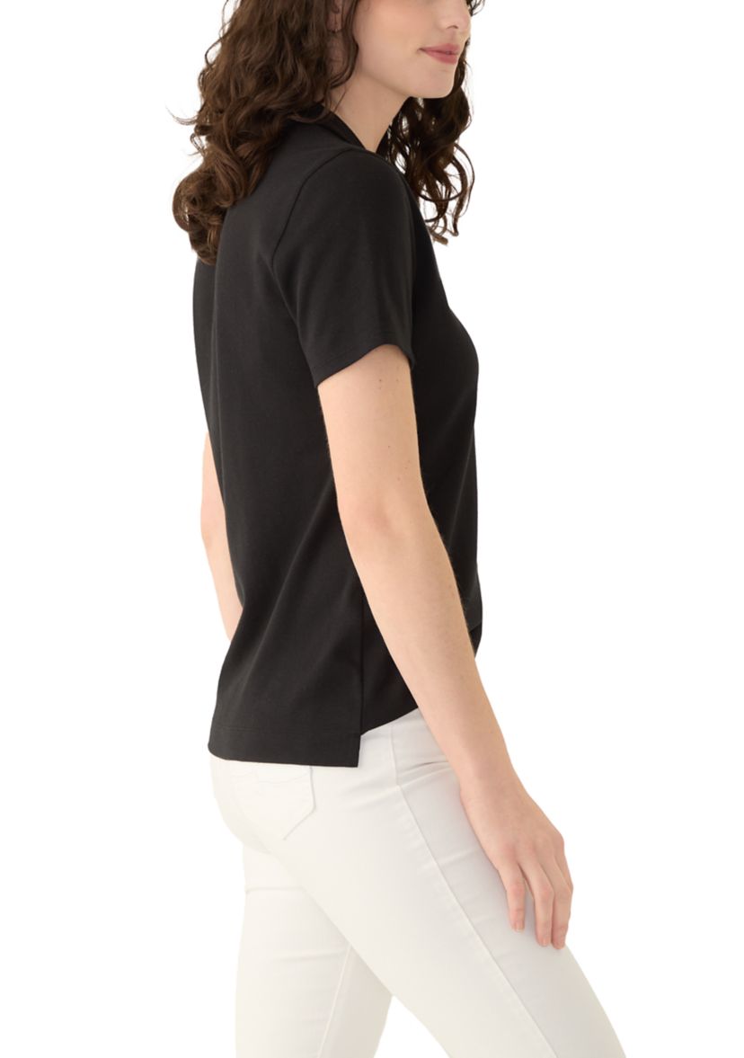 Womens Short Sleeve Polo Shirt 