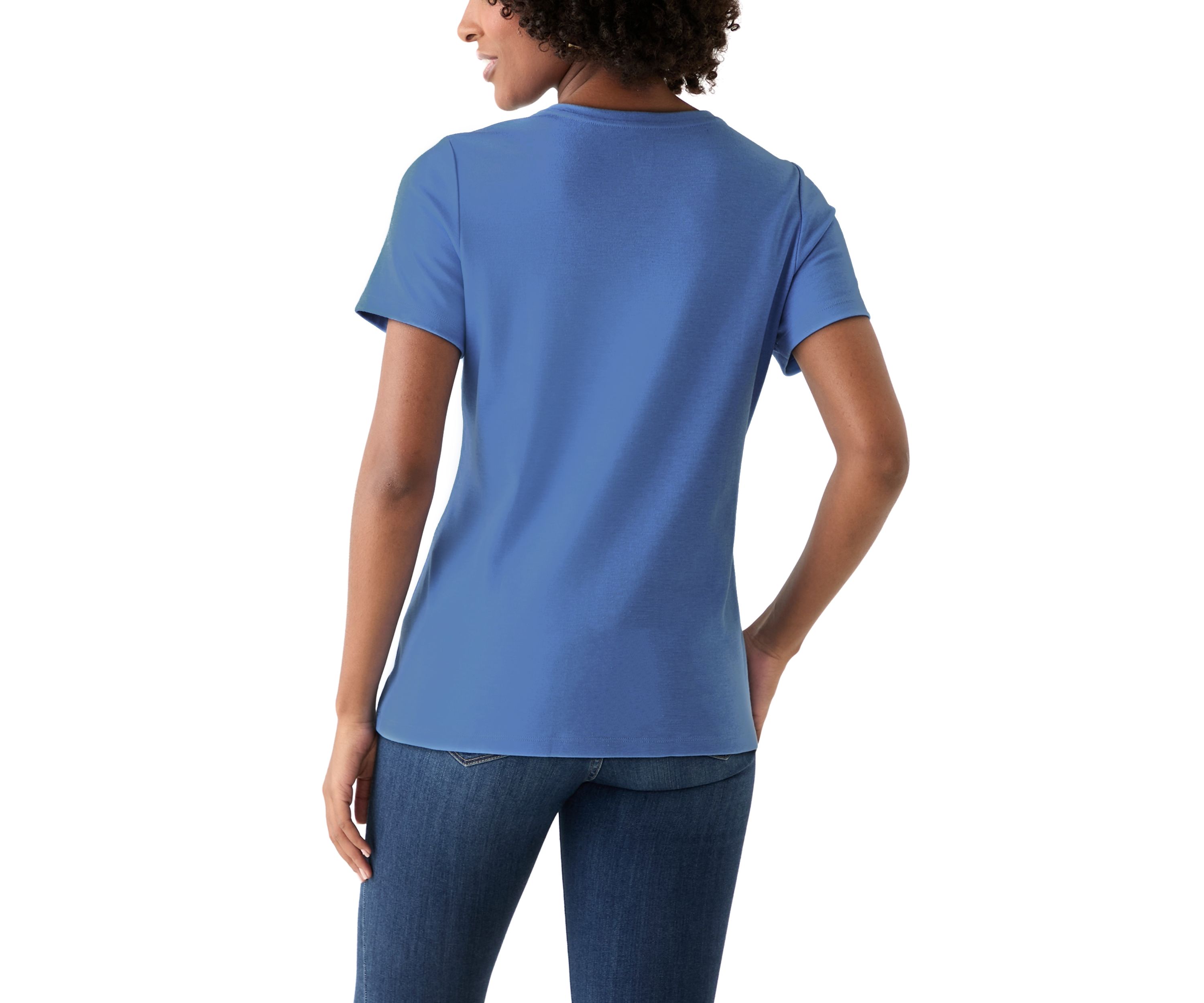 Womens Solid T-Shirt