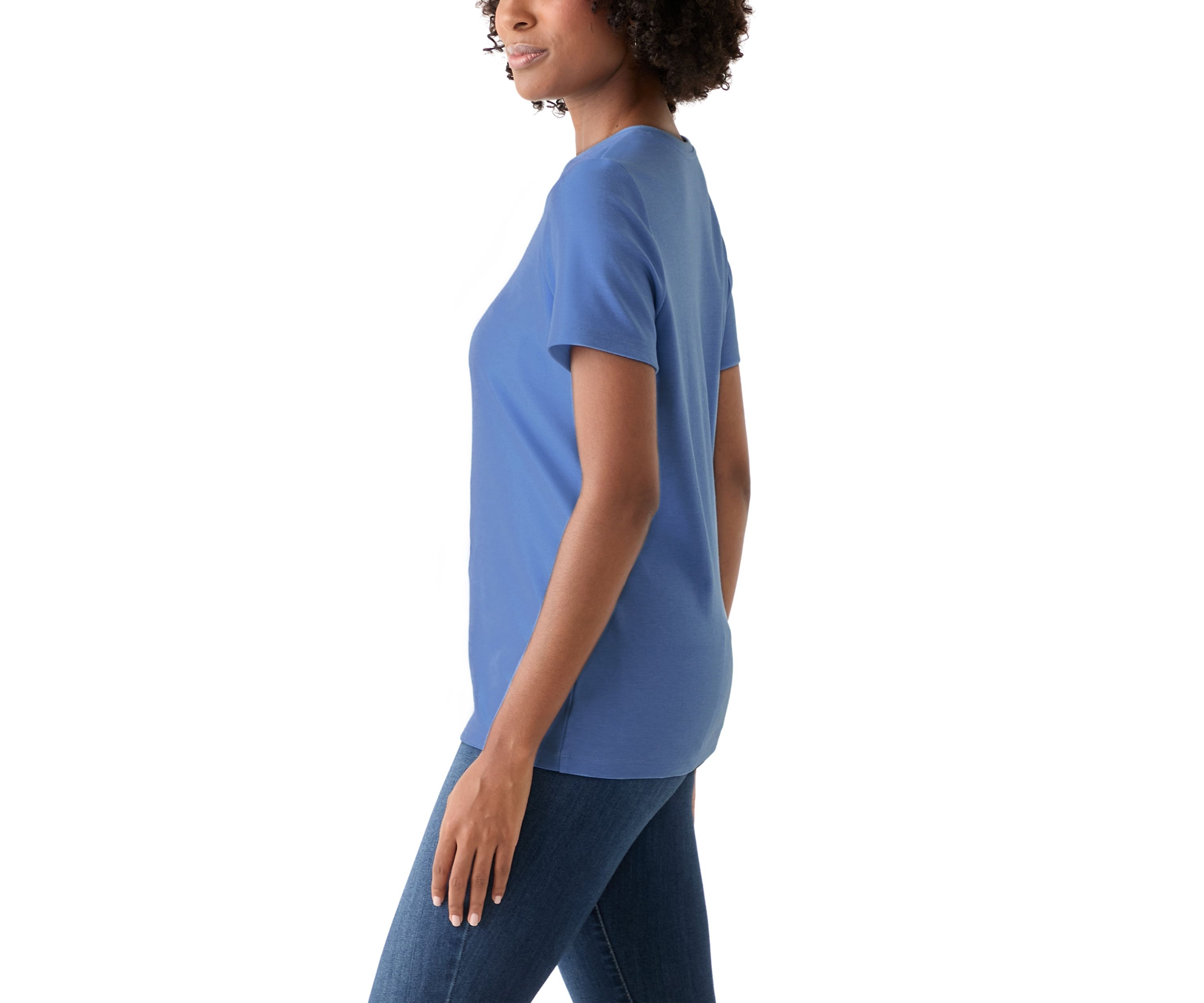 Womens Solid T-Shirt