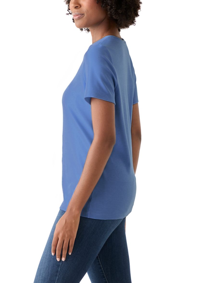 Womens Solid T-Shirt