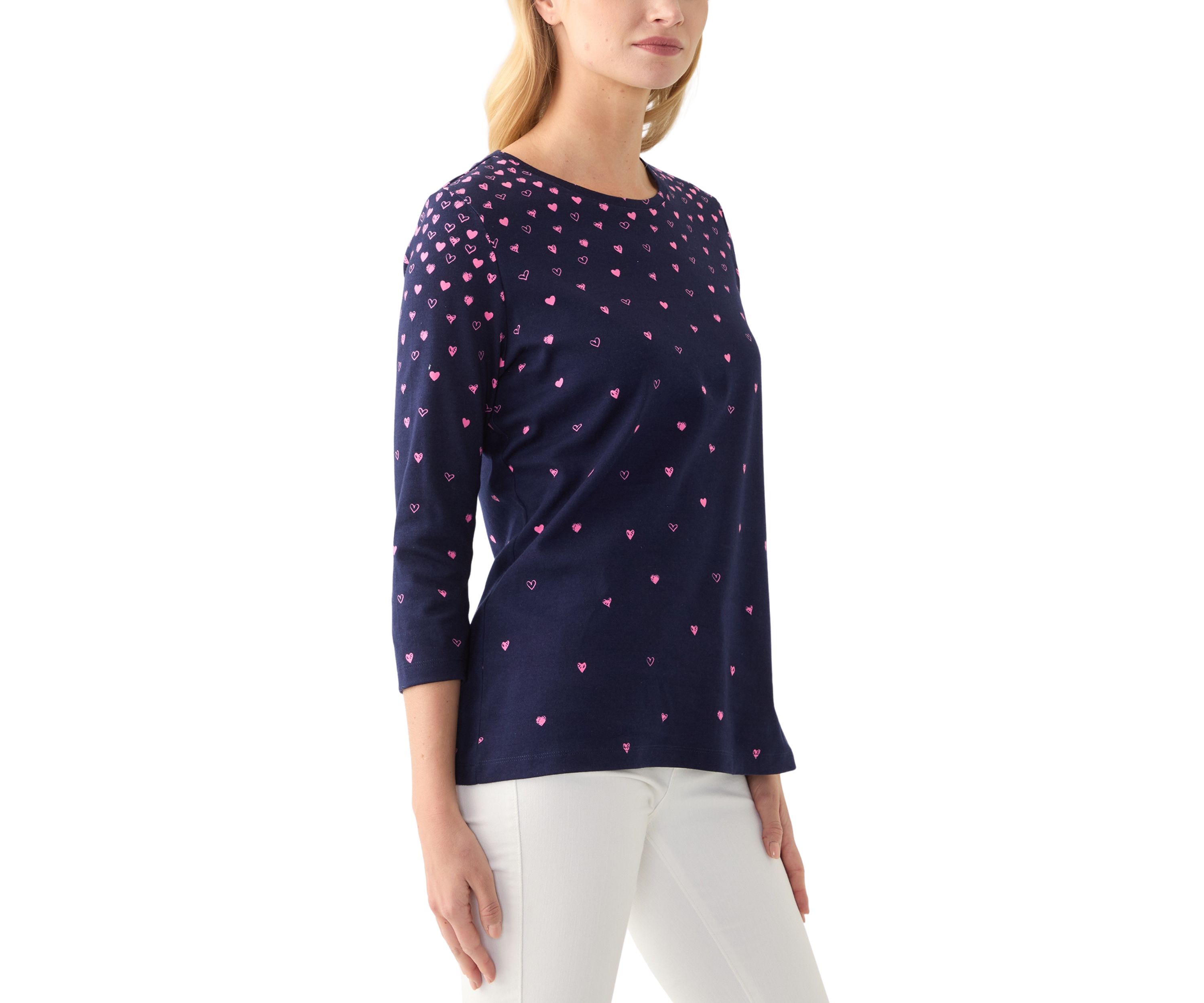 Womens Placement Printed Top