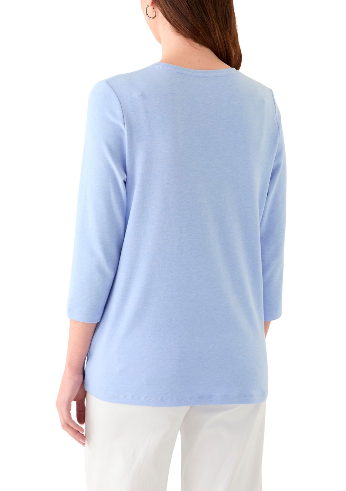 Womens Heather Graphic T-Shirt