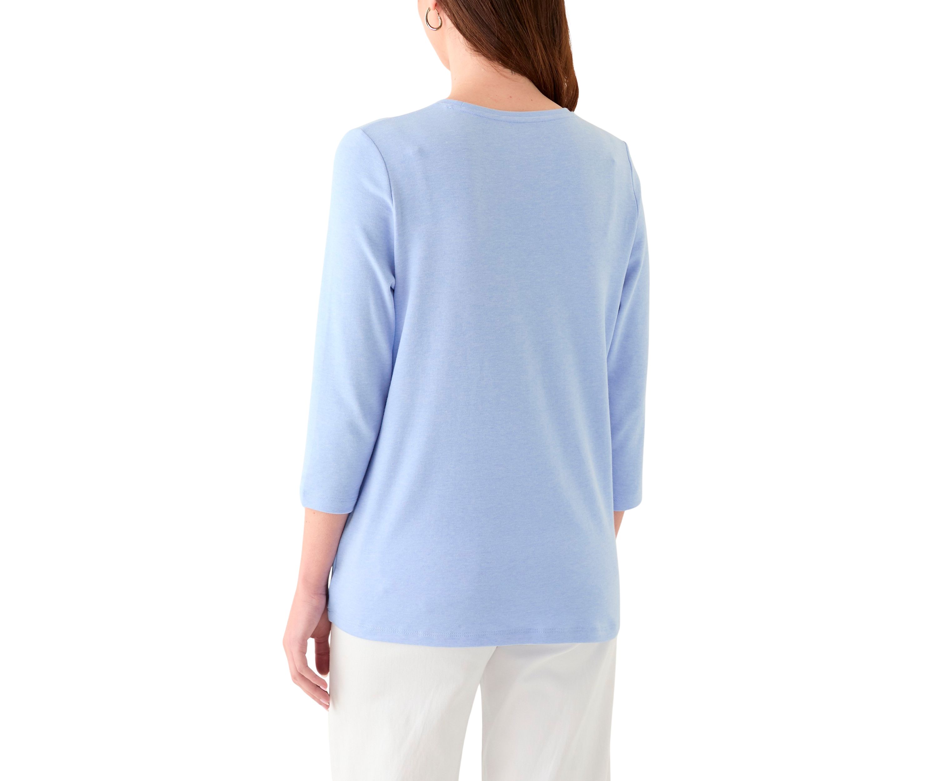 Womens Heather Graphic T-Shirt