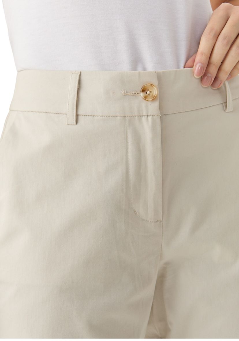 Womens Solid Chino Pants