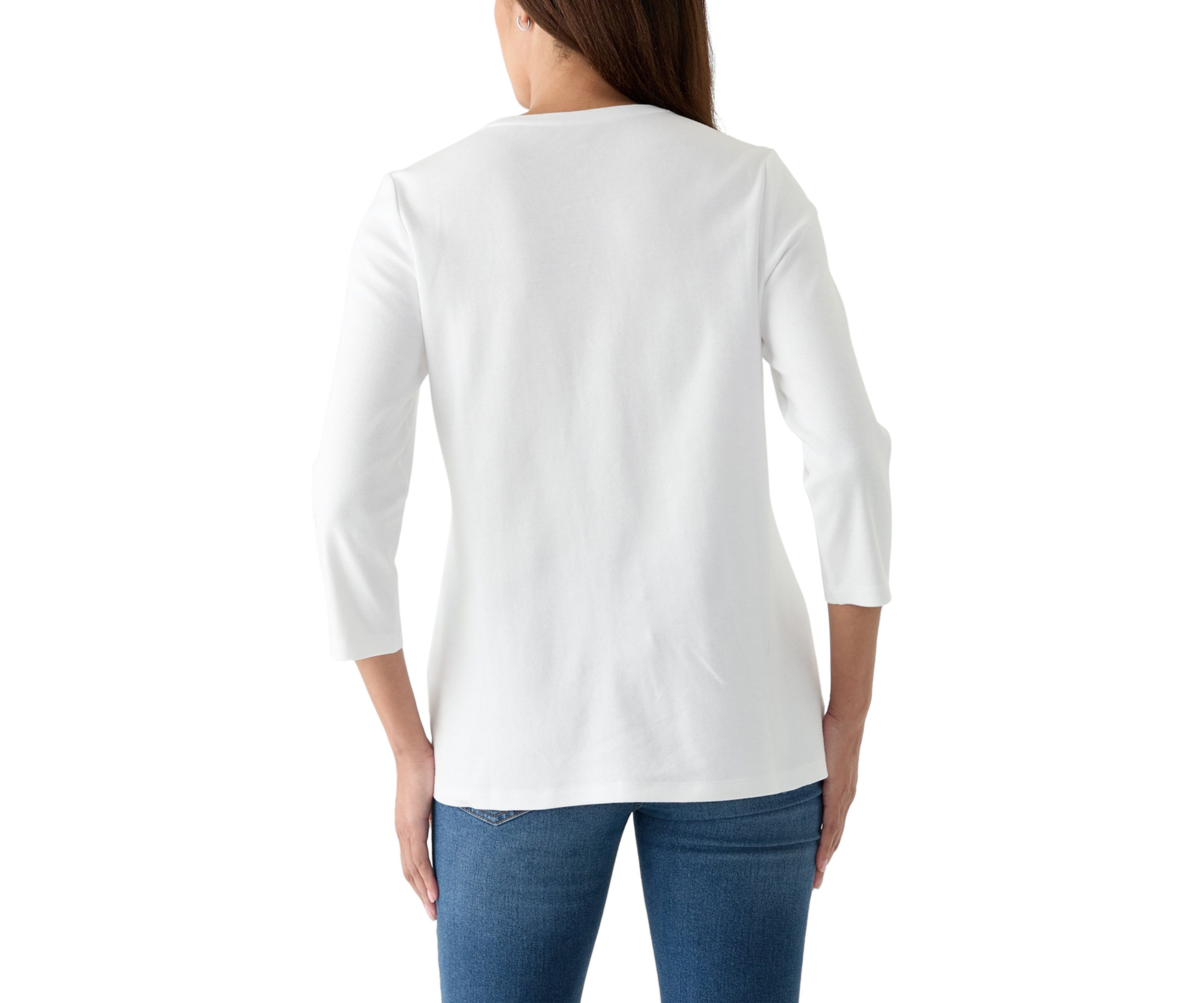 Womens Solid T-Shirt