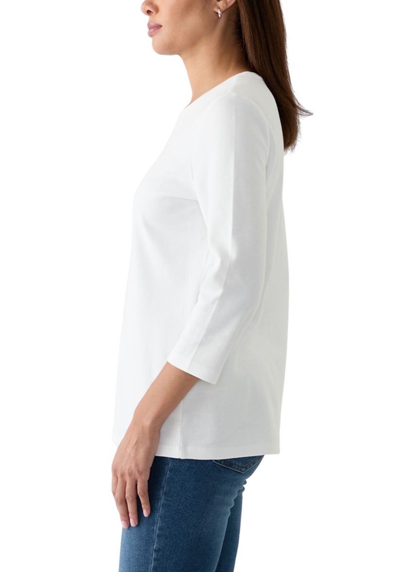 Womens Solid T-Shirt
