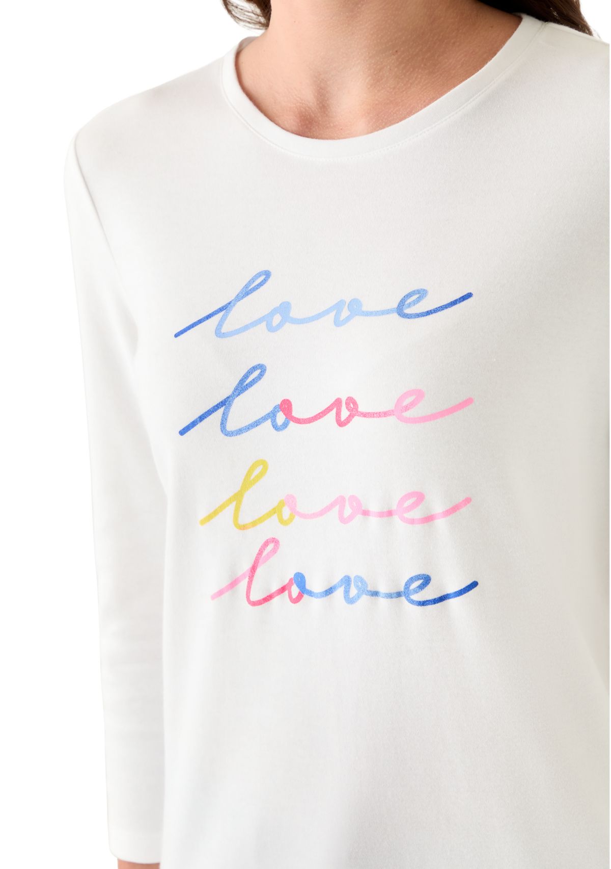 Womens Graphic Crew Neck T-Shirt