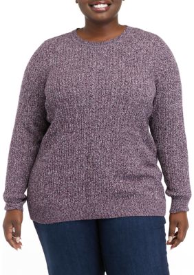 Belk plus size outlet sweaters