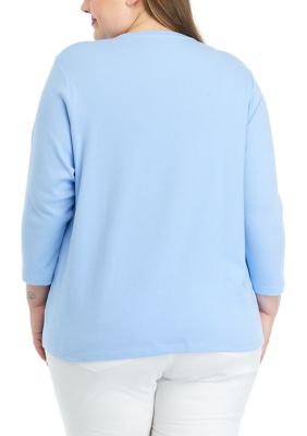 CYMMPU Ladies Button Down Collared Clothing Girls' Solid Color Tops Long  Sleeve Off Shoulder with Bust Pocker Shirts Plus Size Side Split Women's  Casual Sweatshirts Holiday Tops Light Blue XL 