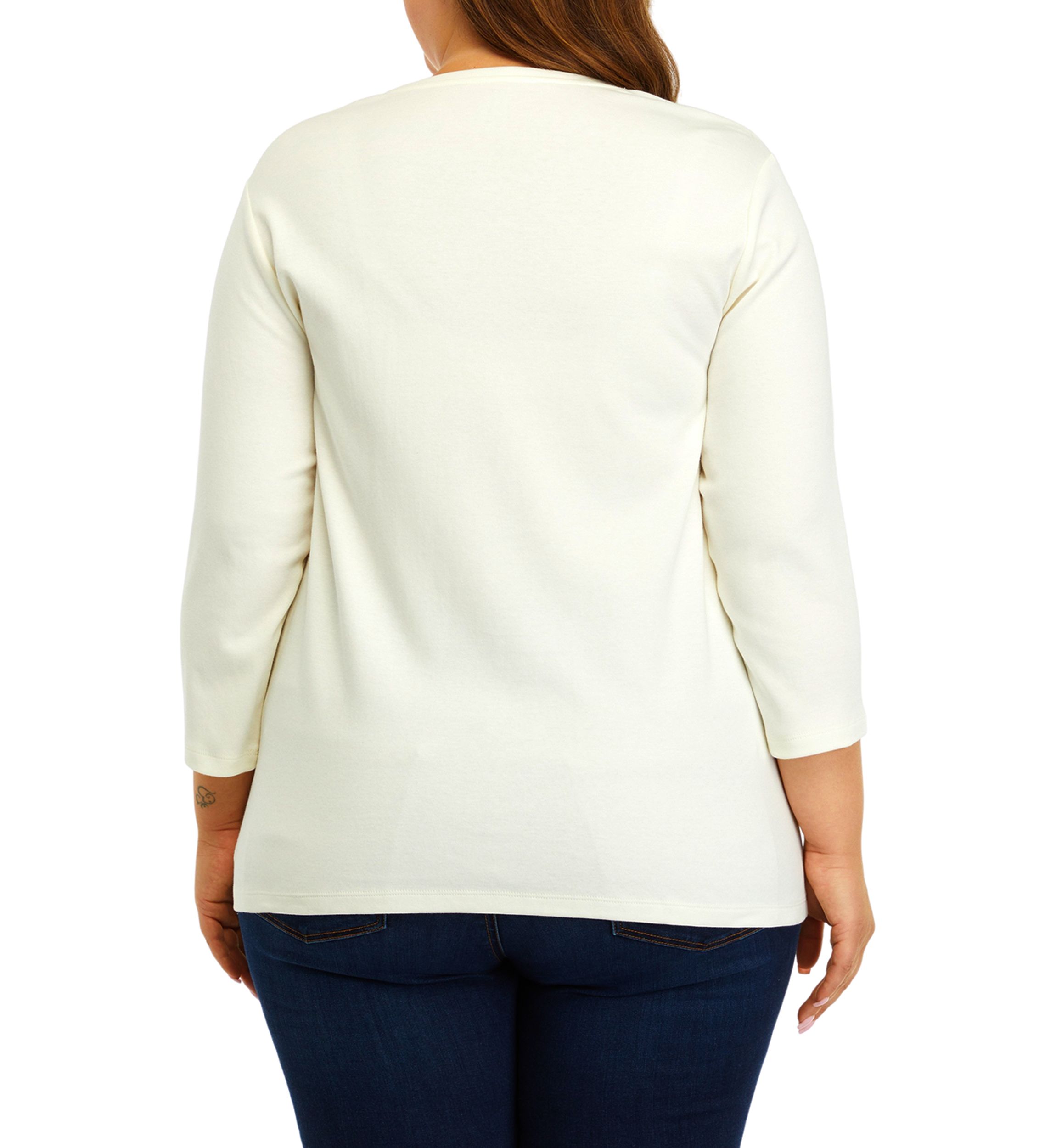 Plus Size Holiday Graphic T-Shirt 