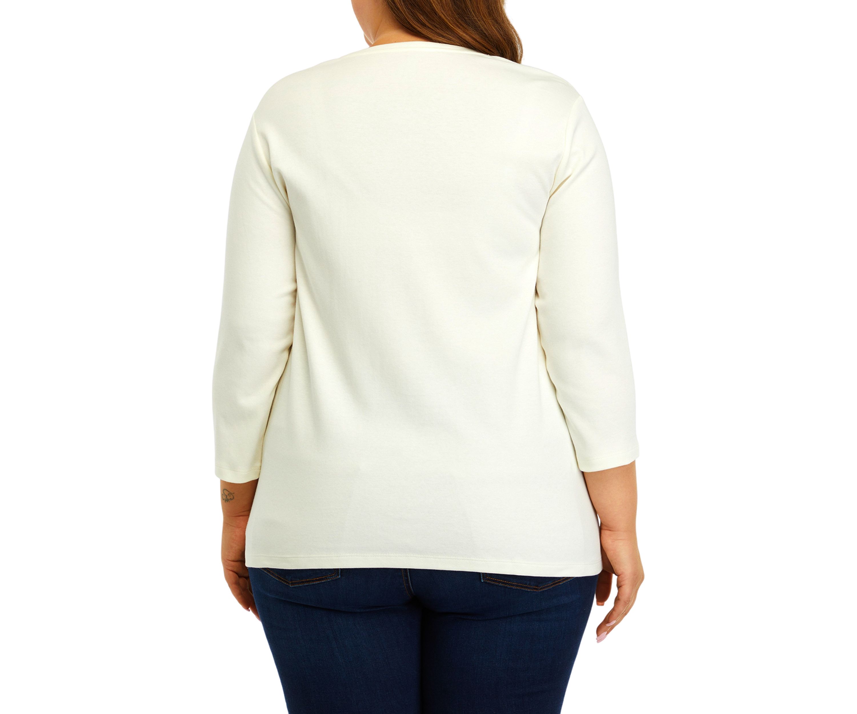 Plus Size Holiday Graphic T-Shirt 