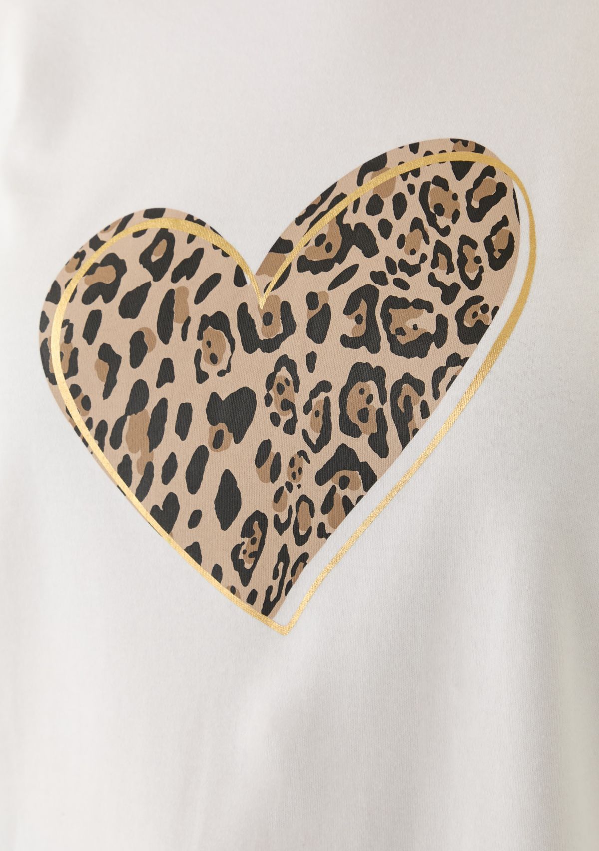 Plus Size 3/4 Sleeve Crew Graphic T-Shirt 