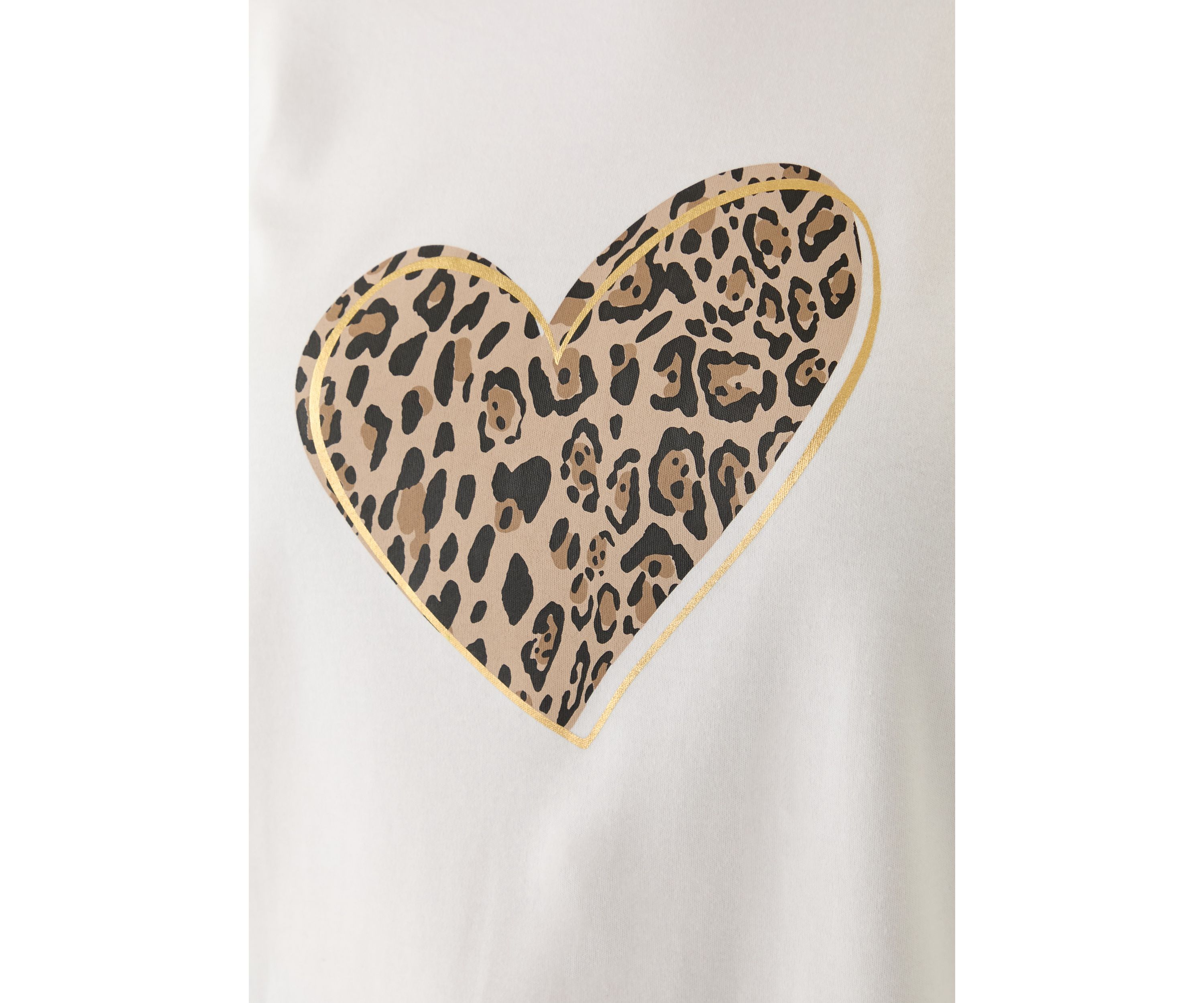 Plus Size 3/4 Sleeve Crew Graphic T-Shirt 