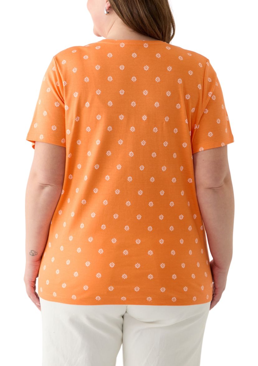 Plus Size Printed T-Shirt