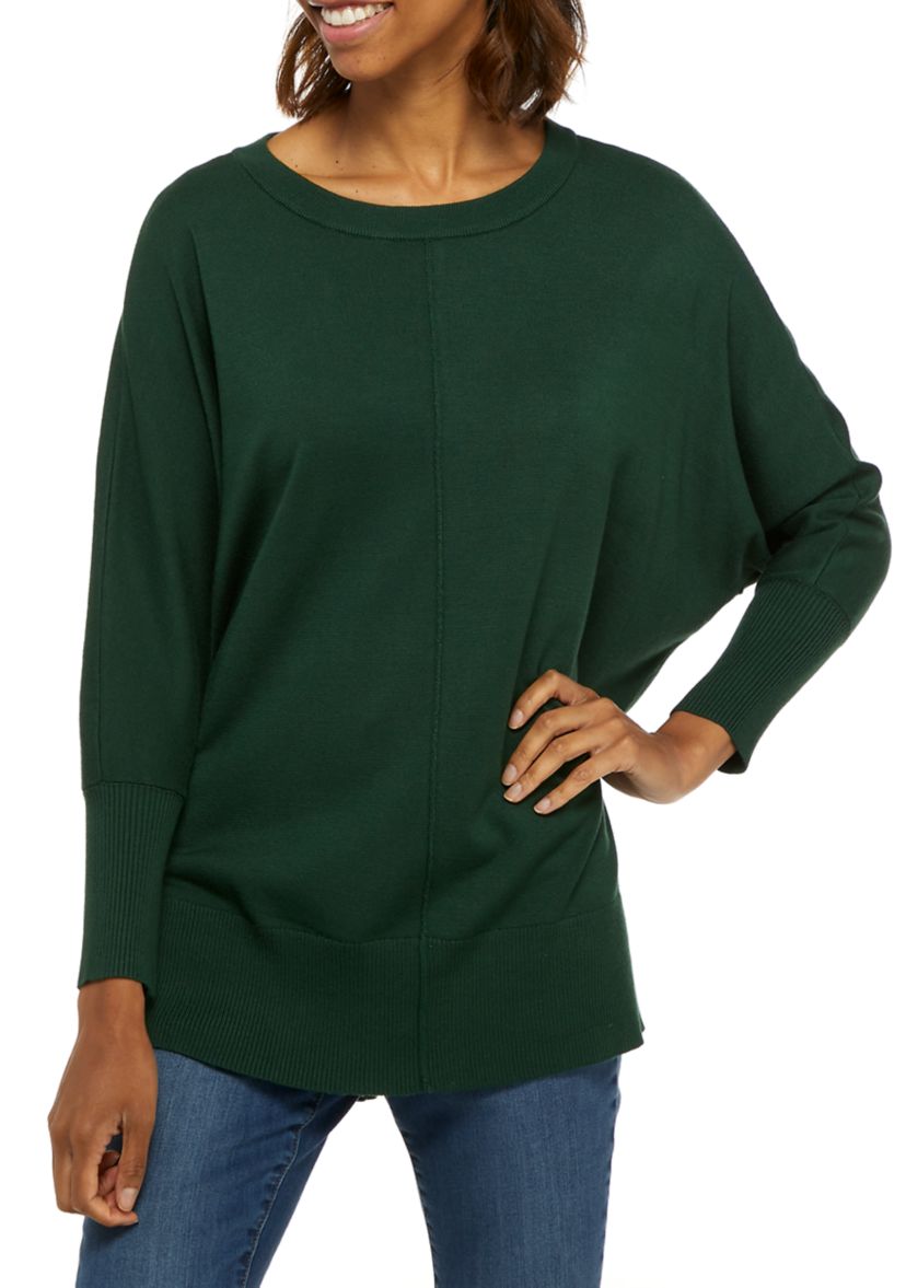  Flyaway Dolman Sleeve Sweater 