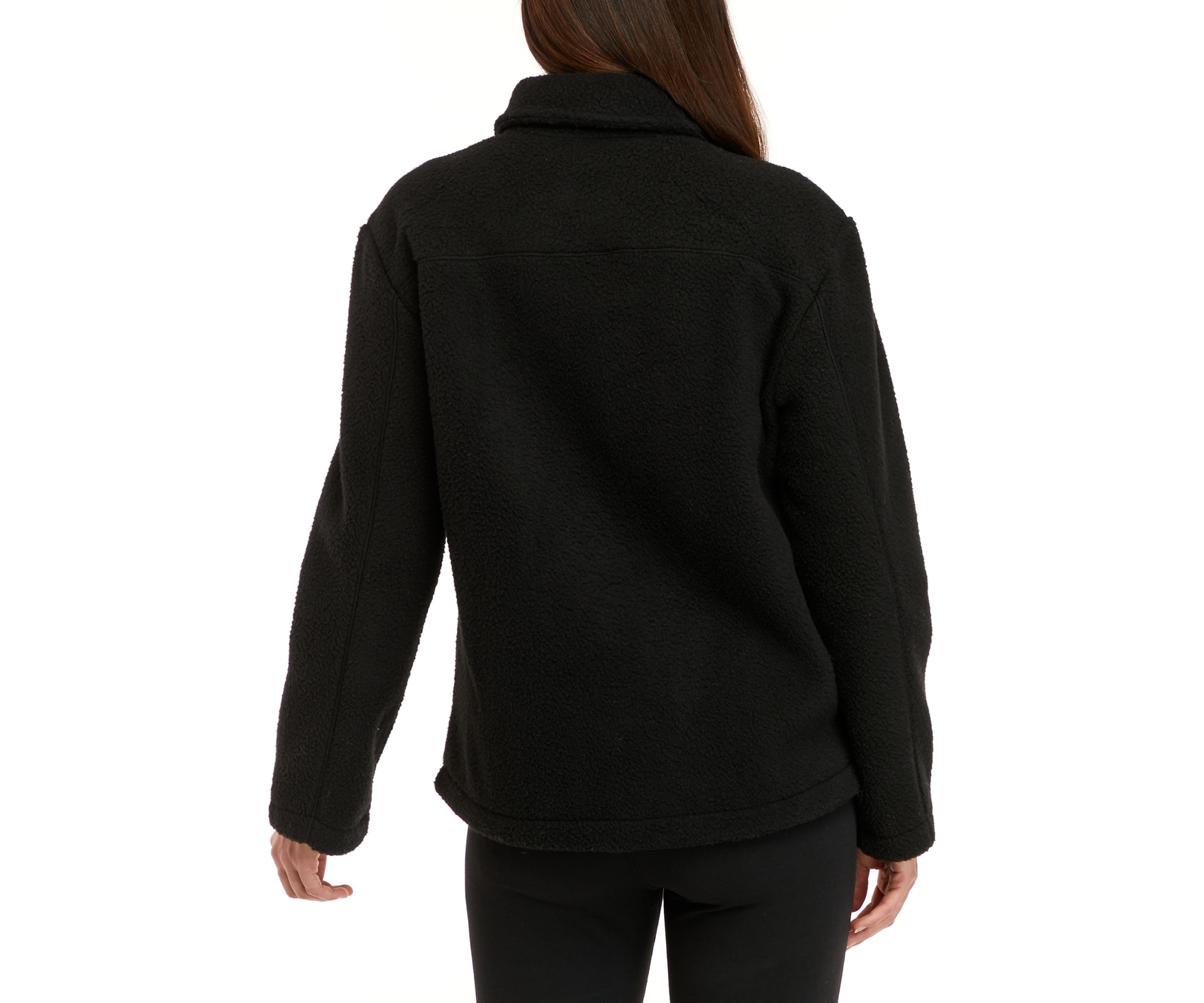 Womens Sherpa Moto Jacket