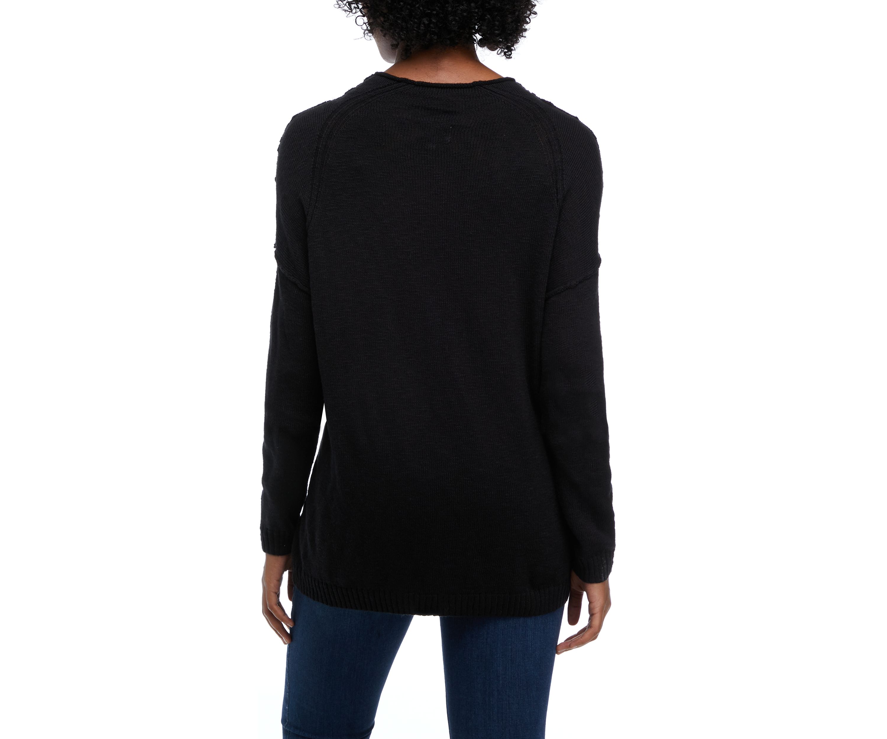 Womens Funnel Neck Sweater