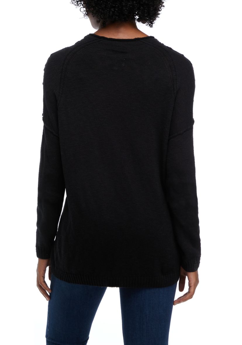 Womens Funnel Neck Sweater