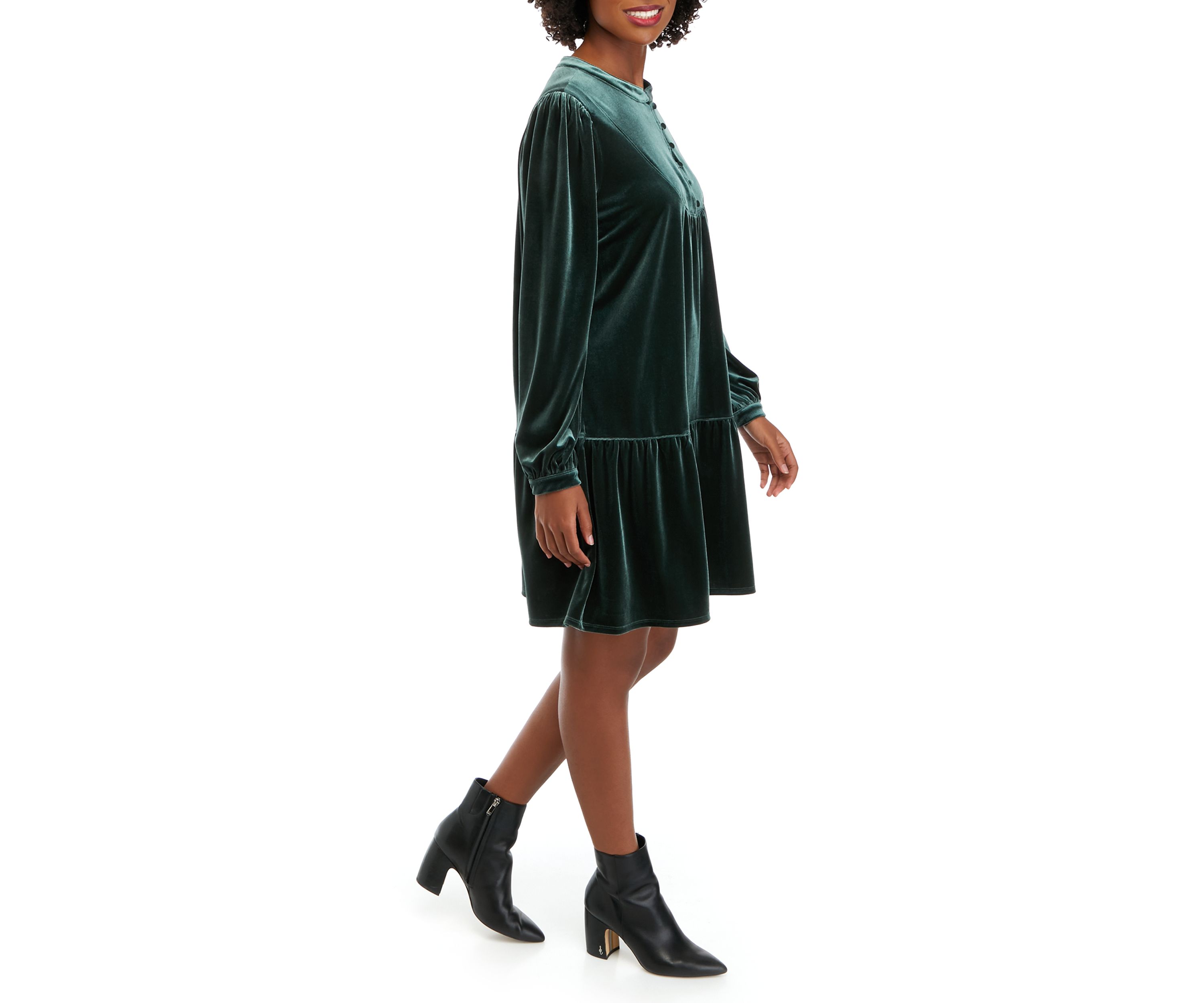 Womens Velvet Party Dress