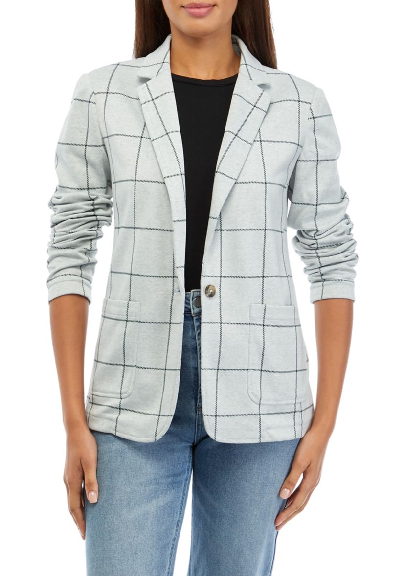 Womens Knit Blazer