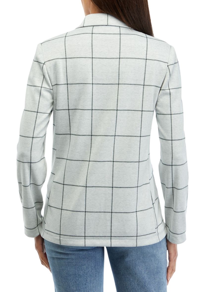Womens Knit Blazer