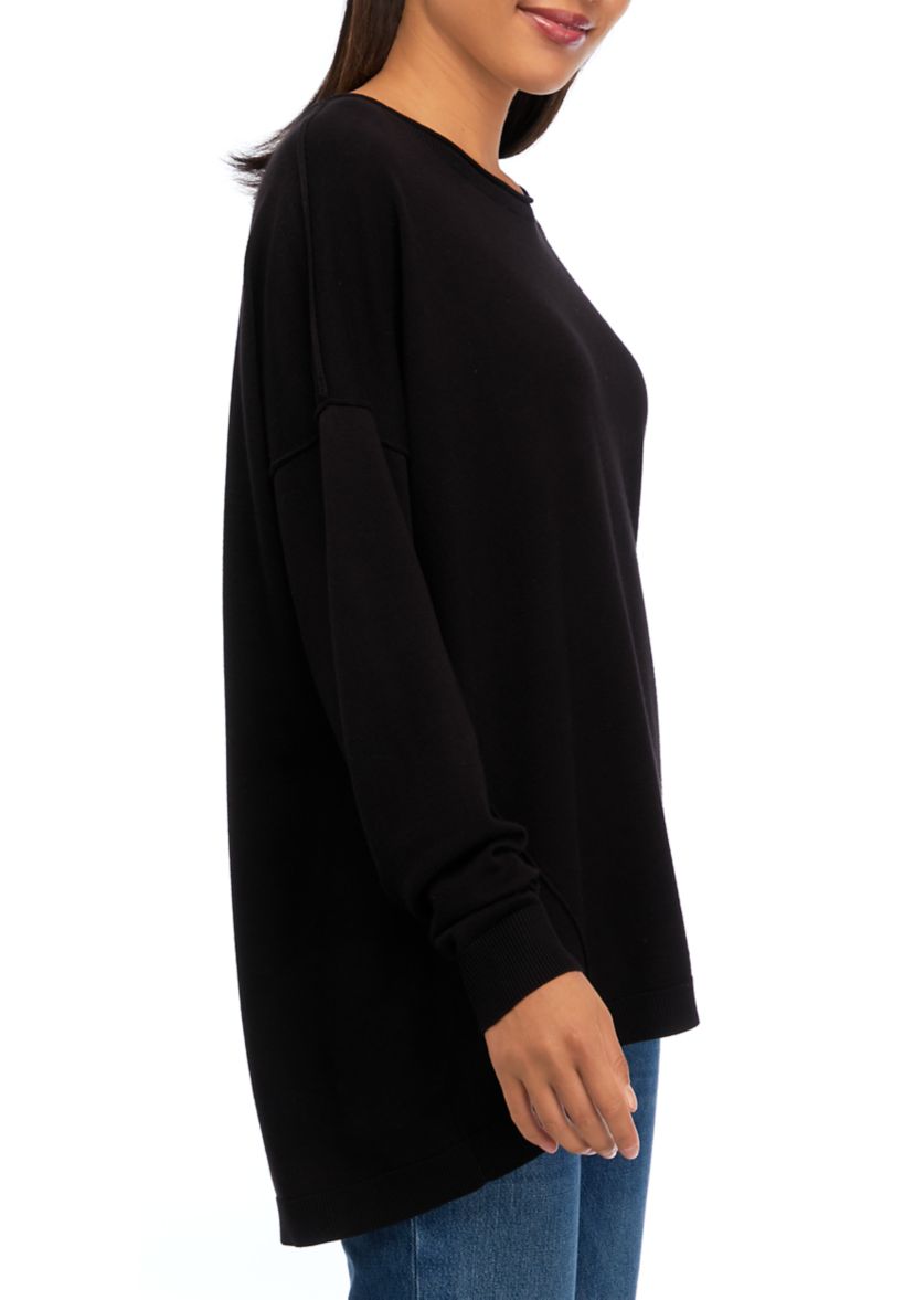 Womens Drop Shoulder Pullover 
