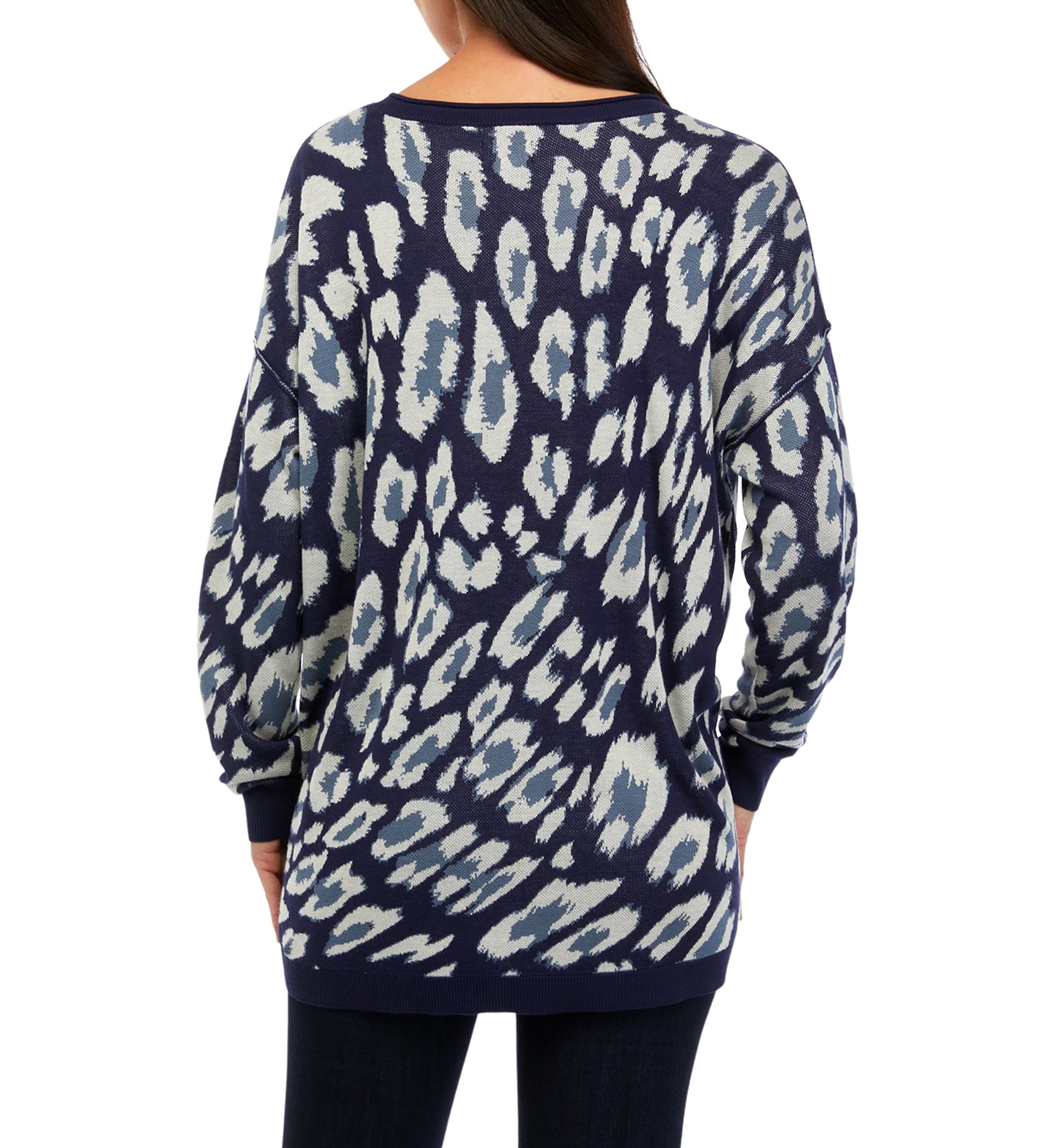 Womens Printed Pullover