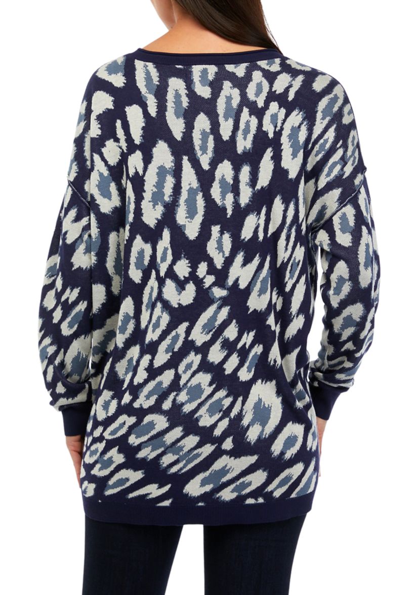Womens Printed Pullover