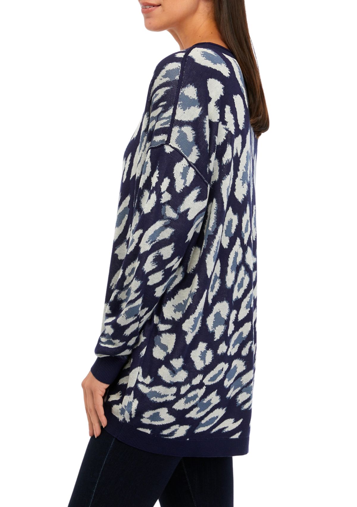 Womens Printed Pullover