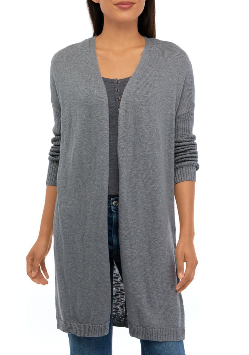 Womens Drop Shoulder Cardigan 