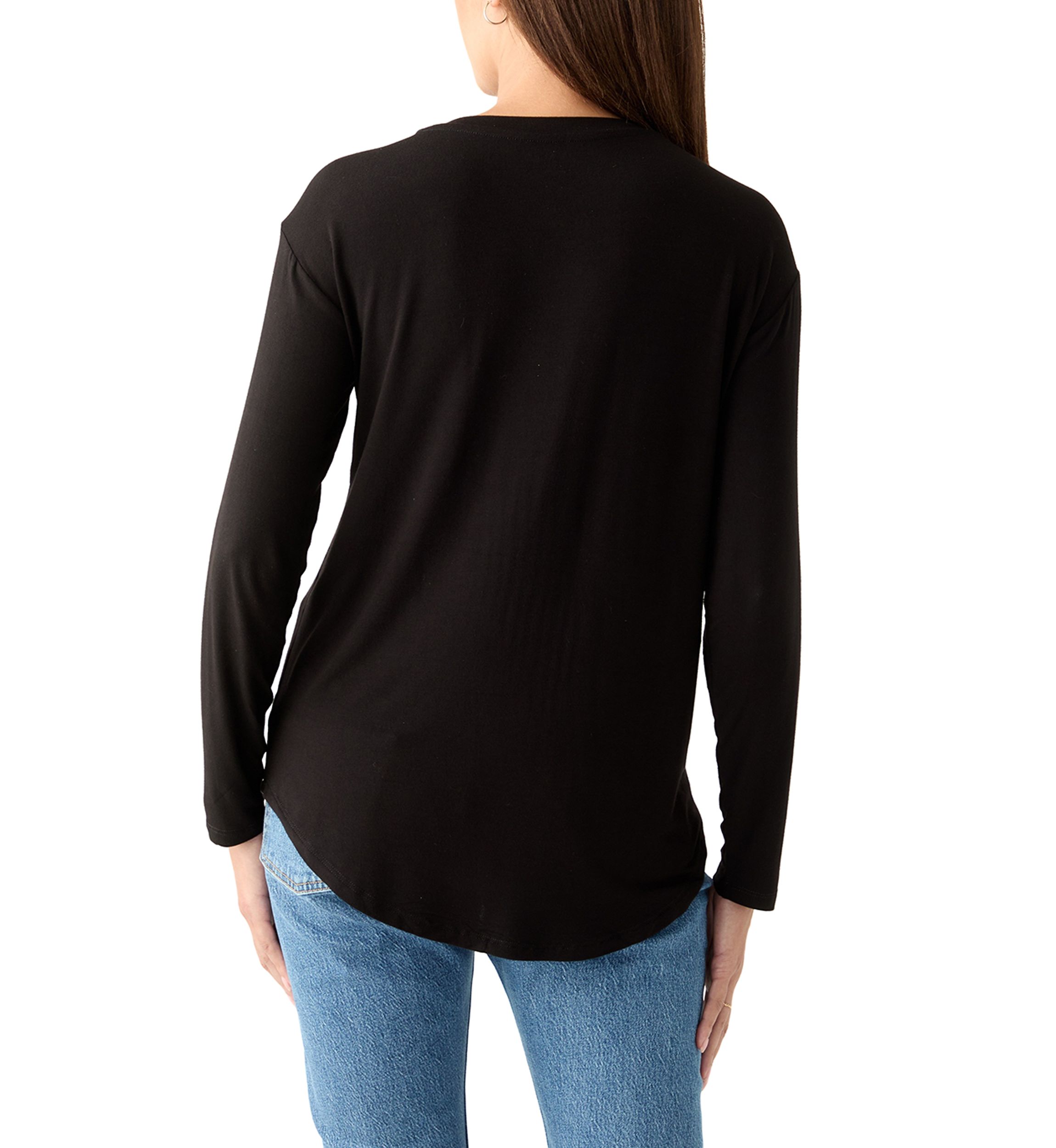 Womens Long Sleeve Luxe T-Shirt
